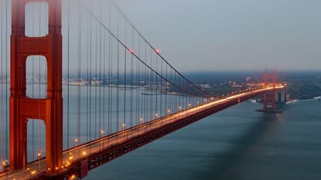 Golden Gate Bridge in the fog thumbnail